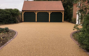 resin driveway replacement in Acton