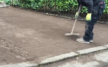 Lynwood sand driveway replacement
