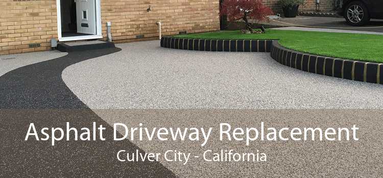Asphalt Driveway Replacement Culver City - California