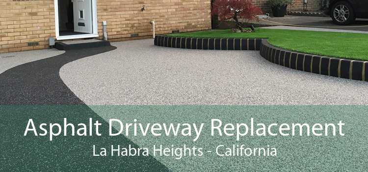 Asphalt Driveway Replacement La Habra Heights - California