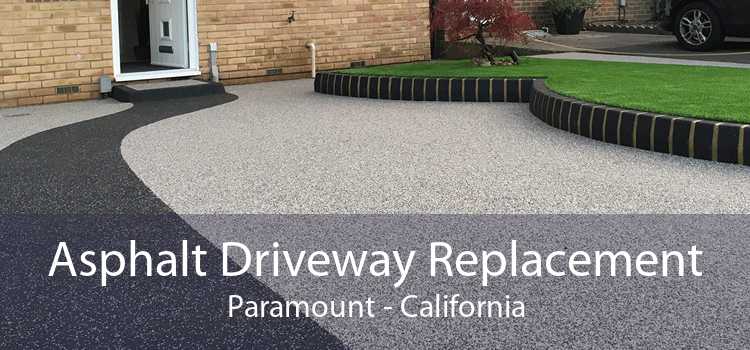 Asphalt Driveway Replacement Paramount - California
