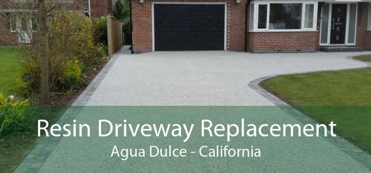 Resin Driveway Replacement Agua Dulce - California