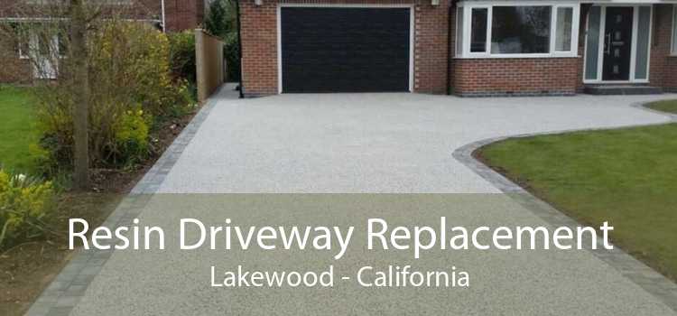 Resin Driveway Replacement Lakewood - California