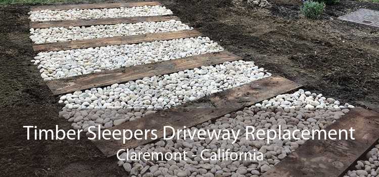 Timber Sleepers Driveway Replacement Claremont - California